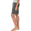 imageNautica Mens Soft Knit Elastic Waistband Sleep Lounge ShortCharcoal Heather