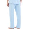 imageNautica Mens Soft Knit Sleep Lounge PantNoon Blue