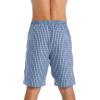 imageNautica Mens Soft Woven 100 Cotton Elastic Waistband Sleep Pajama ShortFrench Blue