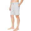 imageNautica Mens Soft Woven 100 Cotton Elastic Waistband Sleep Pajama ShortNeutral Grey