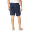 imageNautica Mens Soft Woven 100 Cotton Elastic Waistband Sleep Pajama ShortTrue Navy