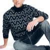 imageNautica Mens Sustainably Crafted Turtleneck SweaterNavy Seas
