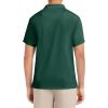 imageNautica Mens Uniform Short Sleeve Performance PoloHunter