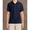 imageNautica Mens Uniform Short Sleeve Performance PoloNavy