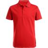 imageNautica Mens Uniform Short Sleeve Performance PoloRed