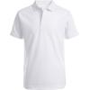imageNautica Mens Uniform Short Sleeve Performance PoloWhite