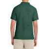 imageNautica Young Mens Uniform Short Sleeve Stretch Pique PoloHunter