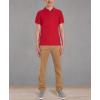 imageNautica Young Mens Uniform Short Sleeve Stretch Pique PoloRed