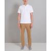 imageNautica Young Mens Uniform Short Sleeve Stretch Pique PoloWhite
