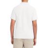 imageNautica Young Mens Uniform Short Sleeve Stretch Pique PoloWhite