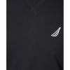 imageNautica mens Basic Crew Neck Fleece SweatshirtTrue Black