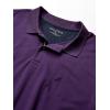 imageNautica mens Short Sleeve Stretch Solid Deck Polo ShirtBlackberry