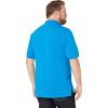 imageNautica mens Short Sleeve Stretch Solid Deck Polo ShirtCapri Blue