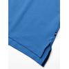 imageNautica mens Short Sleeve Stretch Solid Deck Polo ShirtDelft