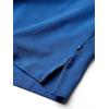 imageNautica mens Short Sleeve Stretch Solid Deck Polo ShirtEstate Blue