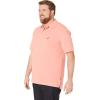 imageNautica mens Short Sleeve Stretch Solid Deck Polo ShirtPale Coral