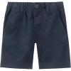 imageNautica Boys School Uniform Flat Front Twill ShortNavyPullon