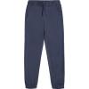imageNautica Boys School Uniform Jogger Pants Elastic Waistband with Drawstring Closure Stretch Twill FabricNavyWarp Knit