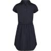 imageNautica Girls School Uniform Short Sleeve Polo DressNavy Performance