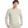 imageNautica Mens Navtech VNeck SweaterSmoke Grey