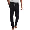 imageNautica Mens Soft Knit Sleep Lounge PantTrue Black