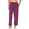 imageNautica mens Soft Woven 100 Cotton Elastic Waistband Sleep Pajama PantNautica Red