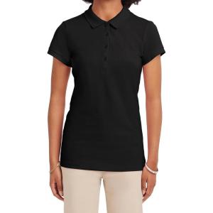 imageNautica Juniors Uniform Short Sleeve Pique PoloBlack