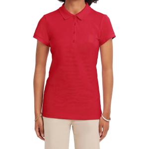 imageNautica Juniors Uniform Short Sleeve Pique PoloNautica Red