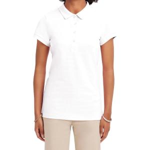 imageNautica Juniors Uniform Short Sleeve Pique PoloNautica White