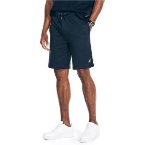 imageNautica Mens 9quot Cotton Terry ShortNavy