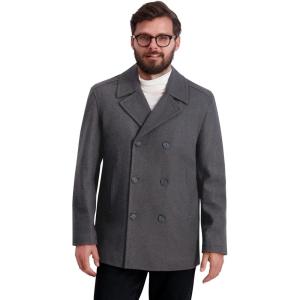 imageNautica Mens Big Wool Peacoat  SizesCharcoal