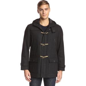 imageNautica Mens Big Wool Peacoat  SizesCharcoal Gray