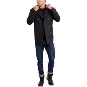 imageNautica Mens Big Wool Peacoat  SizesGrey Mist