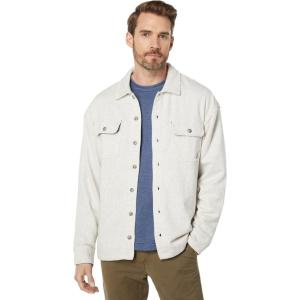 imageNautica Mens Fleece Buttonup ShirtOatmeal Heather