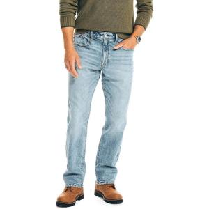 imageNautica Mens Relaxed Fit Denim JeansAlborian Sea Wash