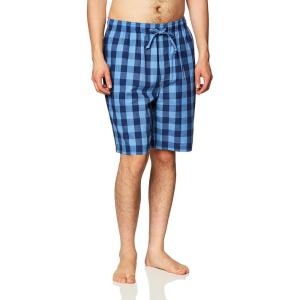 imageNautica Mens Soft Woven 100 Cotton Elastic Waistband Sleep Pajama ShortNavy