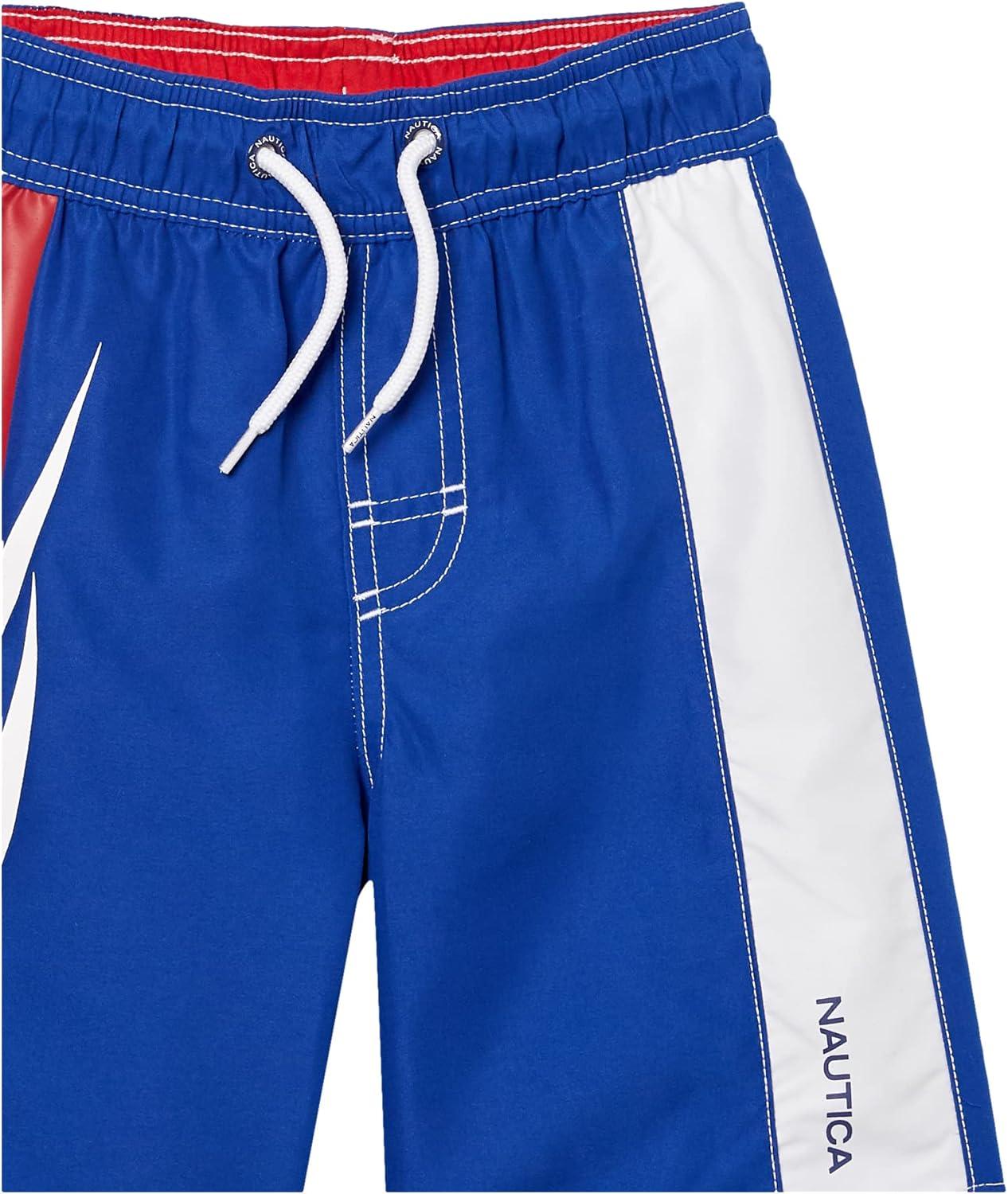 imageNautica Boys 47 Swim TrunkExploded Surf the Web