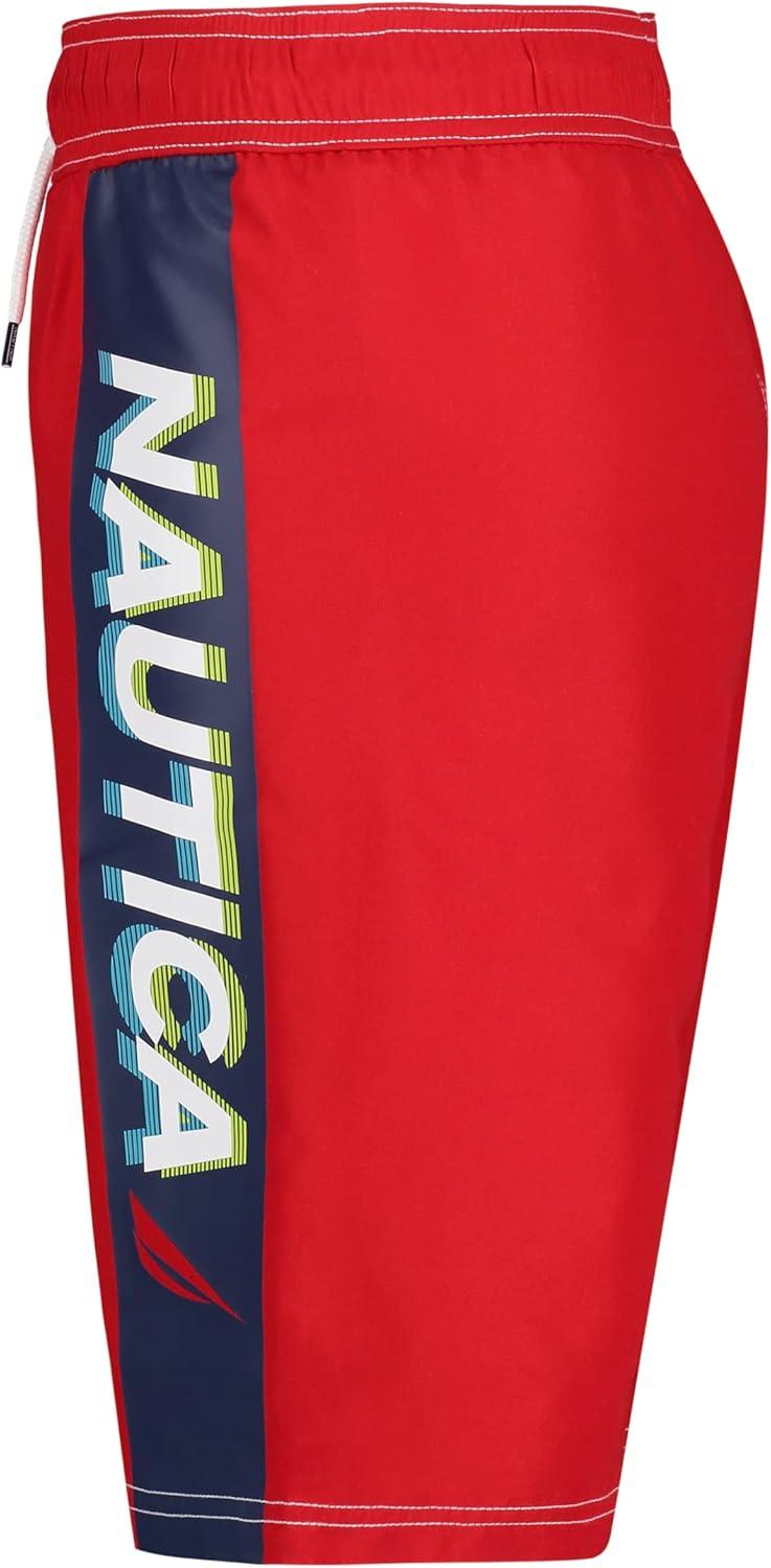 imageNautica Boys 47 Swim TrunkIn Motion Carmine