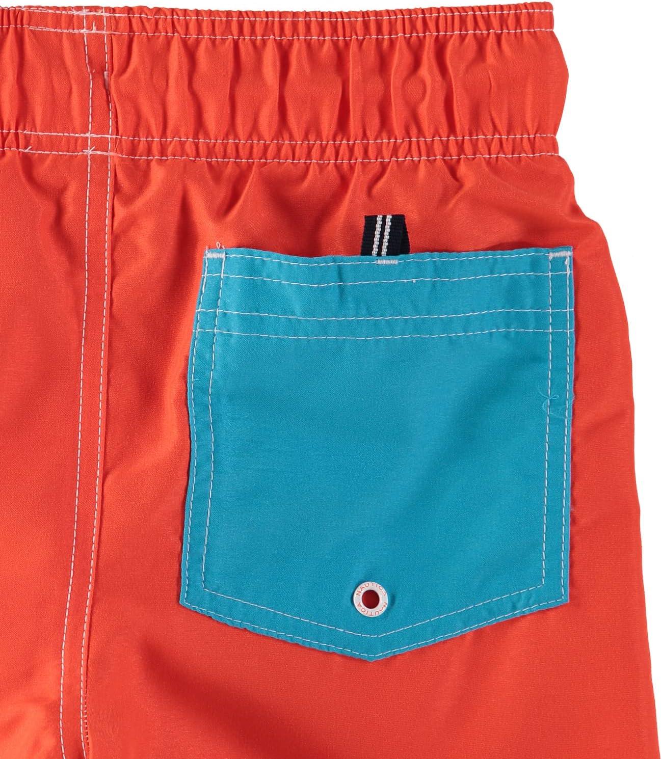 imageNautica Boys 47 Swim TrunkSide Pieced Mandarin Fk16