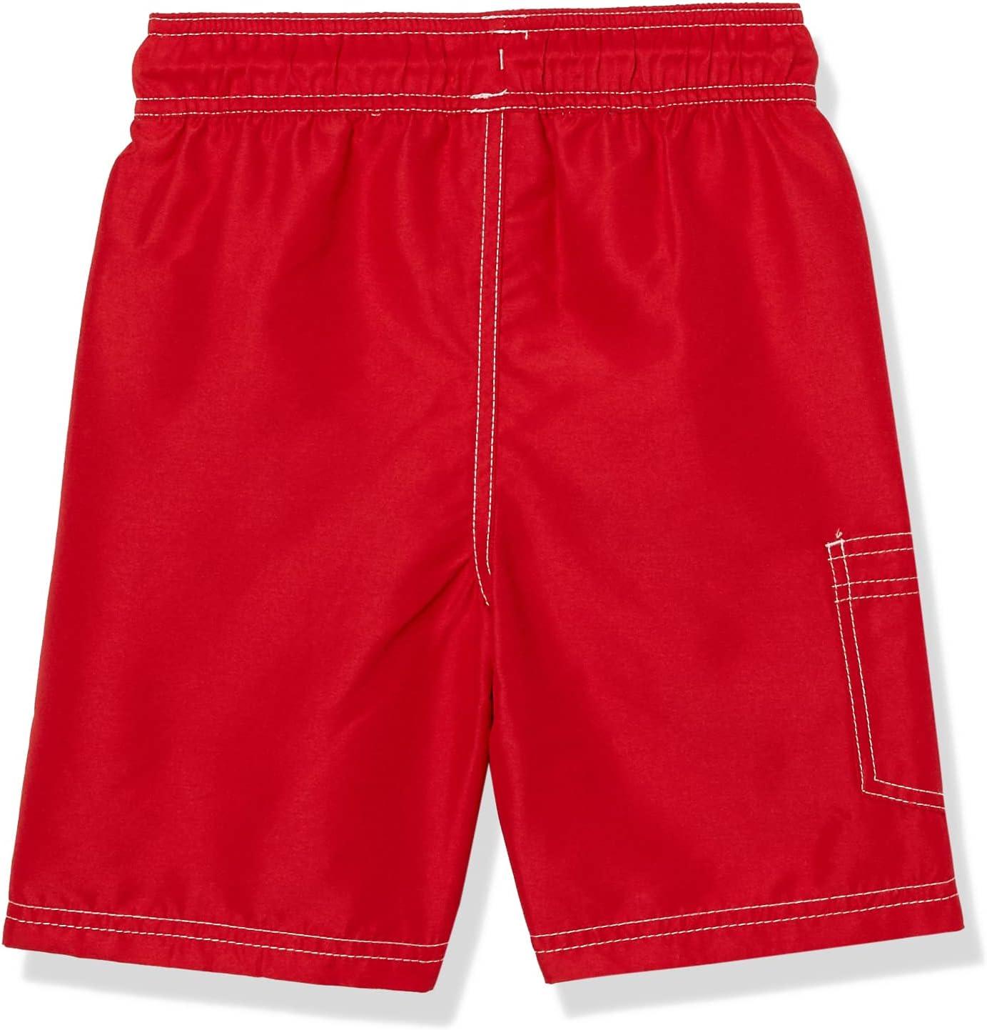 imageNautica Boys 47 Swim TrunkSide Stripe Carmine Fk13