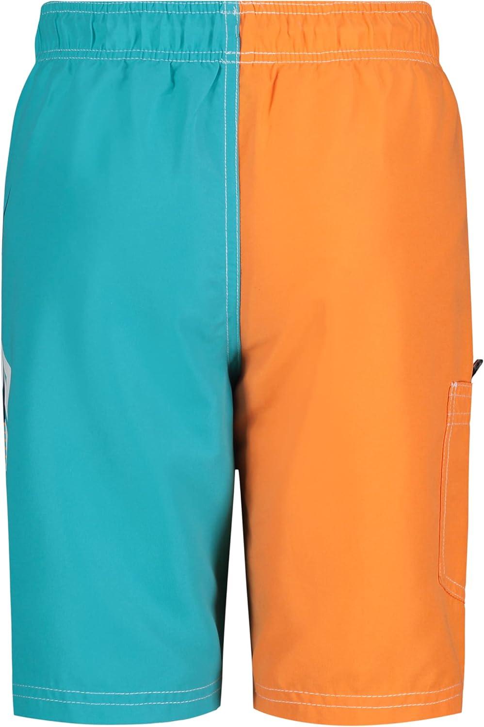 imageNautica Boys 47 Swim TrunkTailwinds Scuba Blue