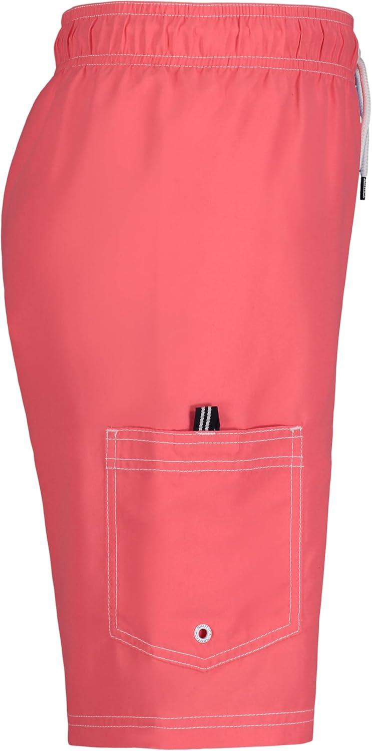 imageNautica Boys 47 Swim TrunkTailwinds Teaberry