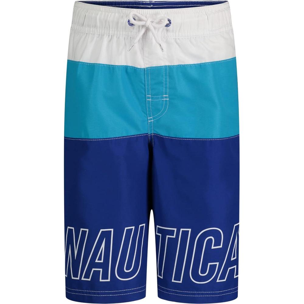 imageNautica Boys 47 Swim TrunkColorblock Surf Fk14
