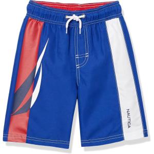 imageNautica Boys 47 Swim TrunkExploded Surf the Web
