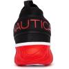imageNautica Mens Sneakers Athletic Comfortable Casual LaceUp Fashion Walking ShoesBlack 1 Rainey Sport