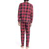 imageNautica mens Nautica Waffle Buffalo Plaid Pajama Pant SetNautica Red