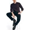 imageNautica Mens Nautica Rolled Crewneck SweaterShipwreck Burgundy