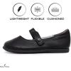 imageNautica Girls Dress Slip On Ballerina Flats  Mary Jane Ballet Fashion Shoes for Toddlers Little Kids and Big Kids  Lightweight amp ComfortableBlack Doane
