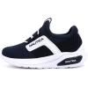 imageNautica Kids Athletic SlipOn Sneakers  Comfortable Bungee Running Shoes for Boys and Girls  Stylish and Supportive Footwear for Active Kids Big KidLittle KidToddlerNavy Whitemavven
