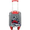 imageNautica Kids Luggage  18 Airline Approved Rolling Hardside Upright Carryon Suitcase Set with Wheels Shark Attack  5pc Travel SetShark Attack